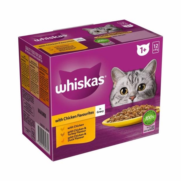 1+ Years Wet Cat Food Chicken In Gravy Pouch 85G X12 Pack Cats