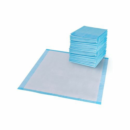 100Pcs 75X90Cm Dog Pee Pads Puppy Cat Toilet Training Pads Pet Potty Mats – Blue Dogs