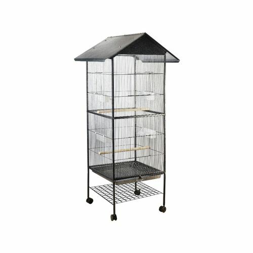 160 Cm Large Bird Cage Parrot Aviary Pet Stand-Alone Budgie Cage Birds