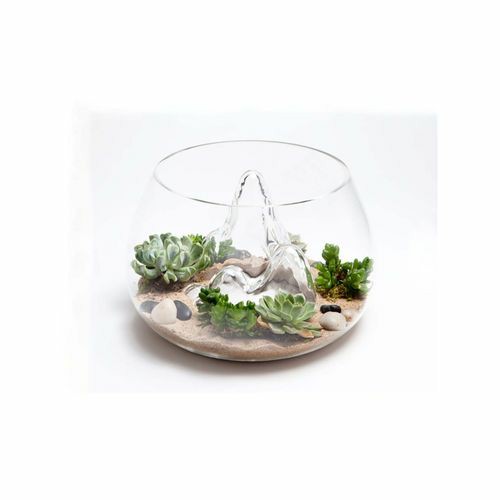 18L 35Cm Fishscape Fish Glass Bowl Fish