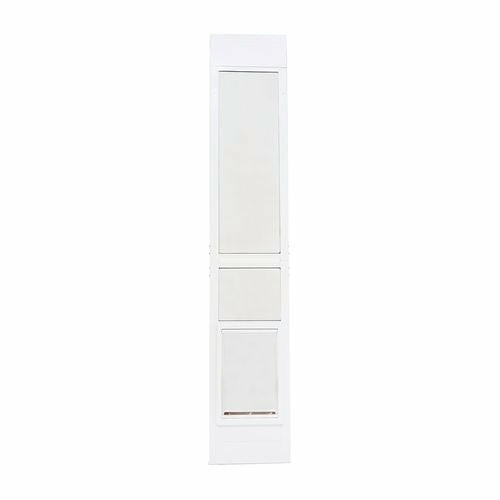 385 X 270Mm Pet Door For Patio And Sliding Doors – Large – White Dogs