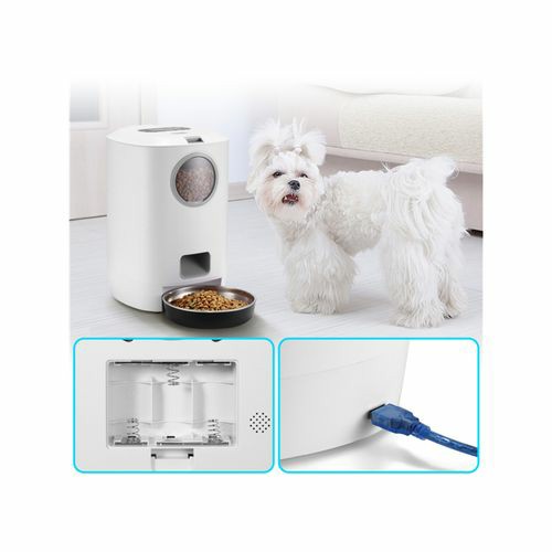 4.5L Visible Automatic Digital Pet Dog Cat Feeder Food Bowl Dispenser Cats