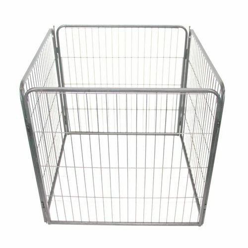 4 Panel 80 Cm Heavy Duty Pet Dog Puppy Cat Rabbit Exercise Playpen Fence Extension Dogs