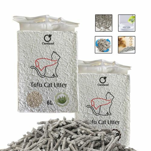 6 Litre Plant-Based Tofu Cat Litter (Aloe Vera Flavor) Cats