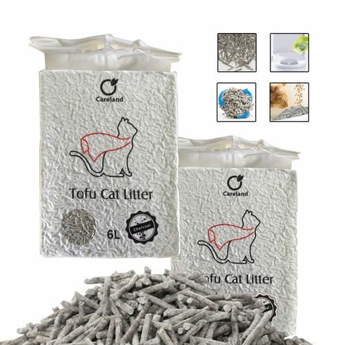 6 Litre Plant-Based Tofu Cat Litter (Charcoal Flavor) Cats