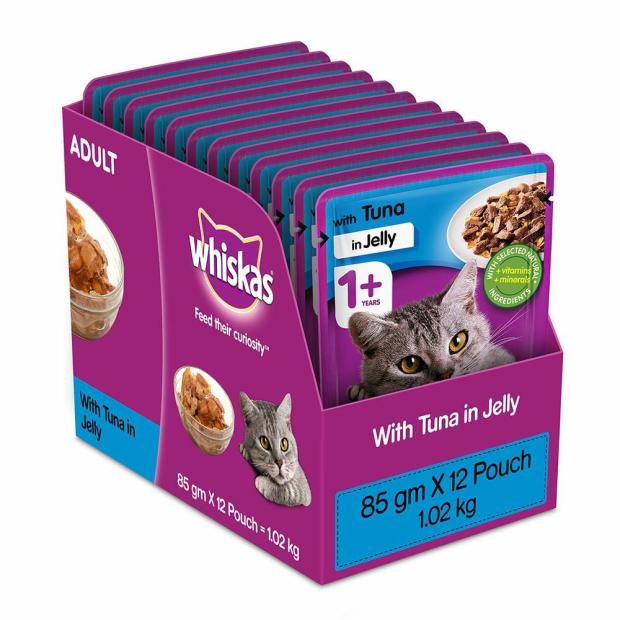 Adult 1 + Years Wet Cat Food Tuna Favourites In Jelly 85G X 12 Pack Cats