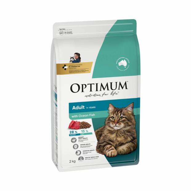 Adult Dry Cat Food With Ocean Fish 2Kg Cats