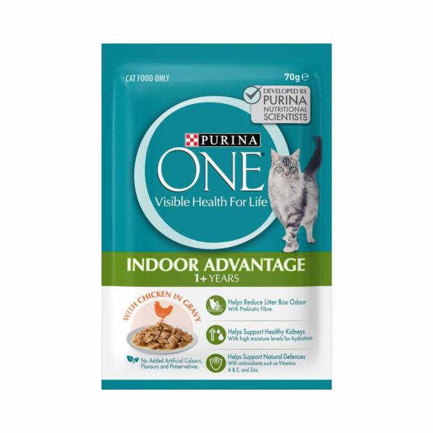 Adult Indoor With Chicken In Gravy Wet Cat Food 70G Cats