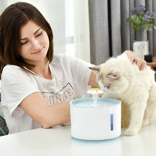 Automatic Electric Pet Water Fountain Dog Cat Water Feeder Bowl Dispenser Cats