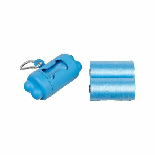 Bone Waste Bag Dispenser With 3 Bags – Blue Dogs