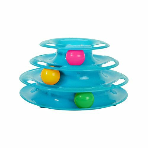 Busy Ball 3-Tier Tower Cat Toy Cats