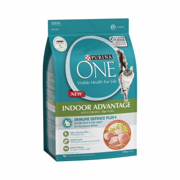 Cat Food Indoor Advantage Immune Defence 1+ Years 2.8Kg Cats