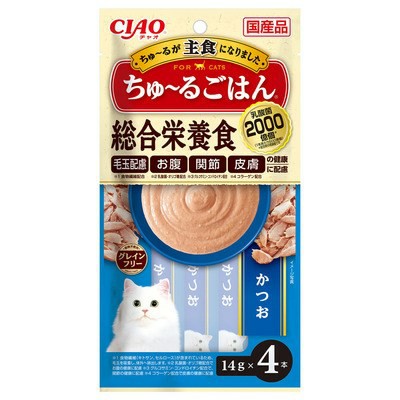 Churu Bonito Recipe (4Pcs/Pack) Cats