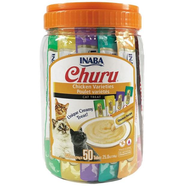 Churu Chicken Varieties 50 Tubes Cats