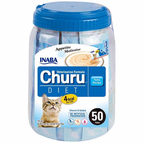 Churu Diet Tuna Recipe 50Tubes Cats