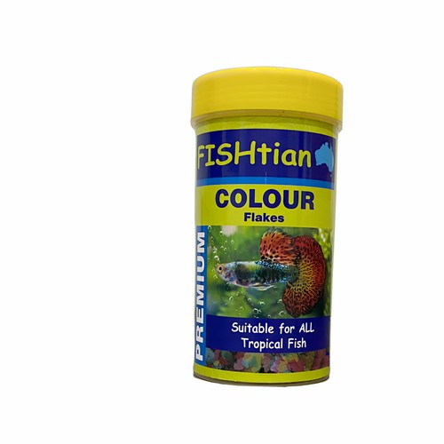 Colour Flakes Fish Food – 250Ml Fish