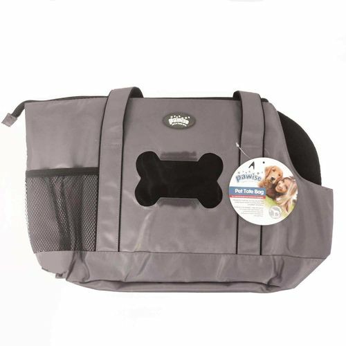 Factory Seconds Pet Tote Bag Dog Cat Puppy Purse Carrier Foldable Travel Shoulder Handbag – Grey Carriers And Travel Supplies