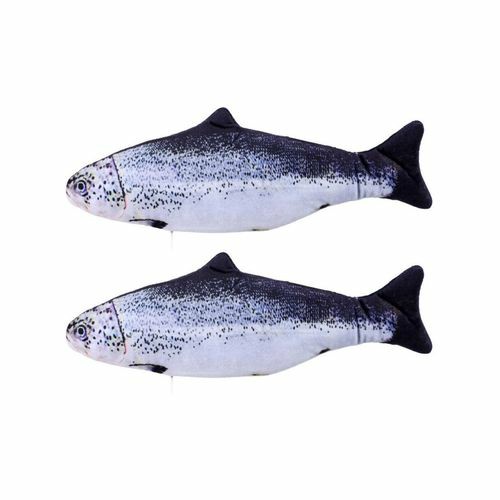 Flippy Fish Cat Toy 30X12Cm – 2Pk Cats