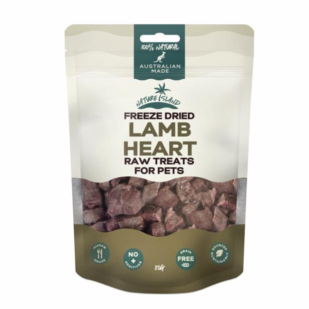 Freeze Dried Duck Gizzard Raw Treats 80G For Pets Cats