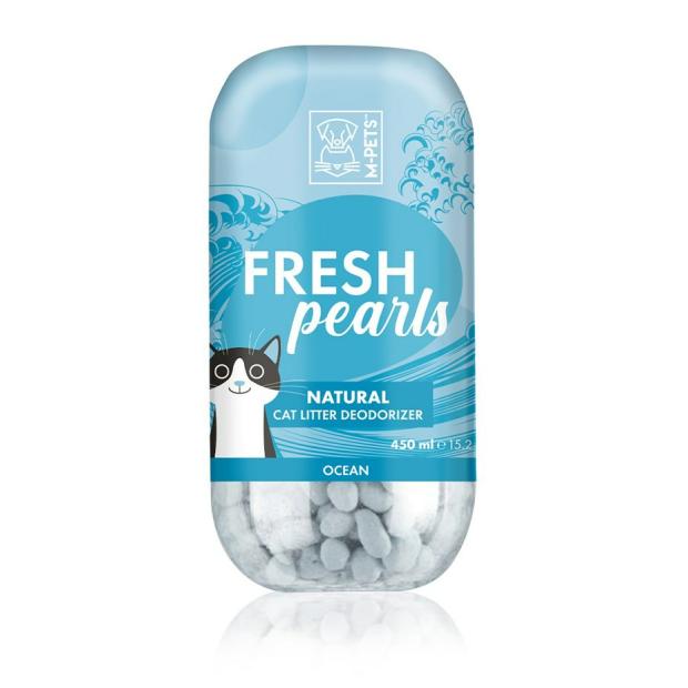 Fresh Pearls Natural Cat Litter Deodoriser 450Ml Cats