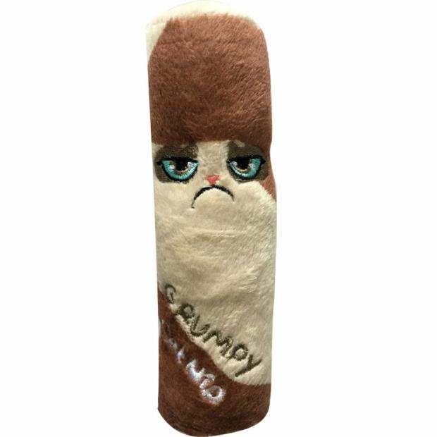 Grumpy Catnip Chew Toy Case Cats