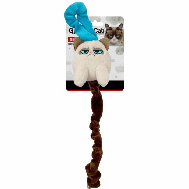 Grumpy Long Tail Door Dangler Cat Toy Cats