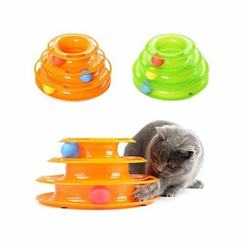 Interactive Track Ball Cat Toy Cats