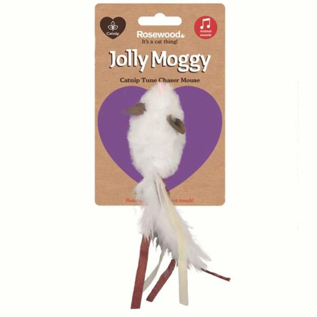 Jolly Moggy Catnip Tune Chaser Mouse Cats