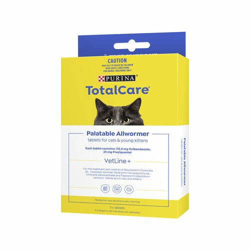 Kitten Allwormer – 2 Pack Cats