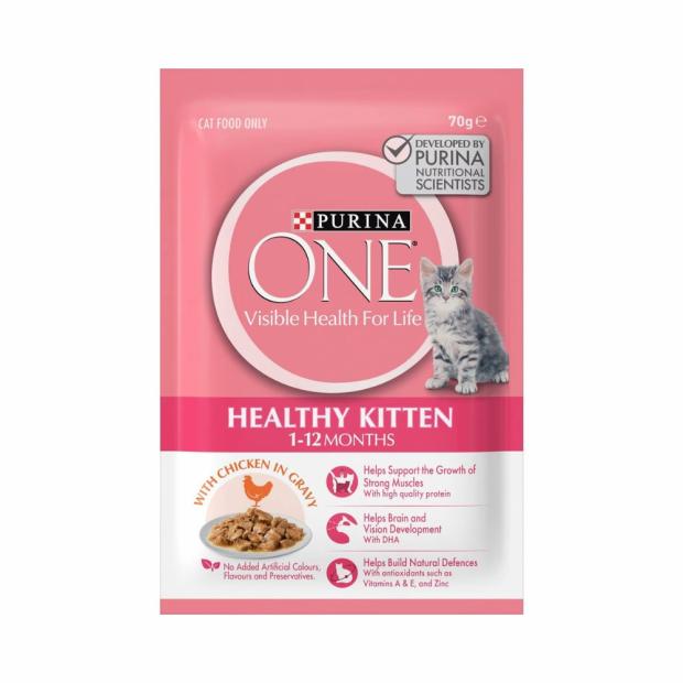 Kitten Chicken In Gravy Wet Cat Food 70G Cats