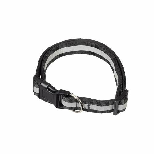 Large Reflective Padded Dog Collar Dogs