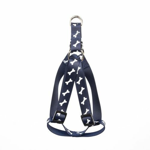 Medium Bone Print Dog Harness Dogs