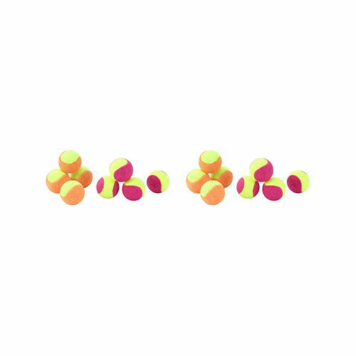 Mini Felt Catnip Tennis Ball Pink 4Cm – 2X 4Pk Cats