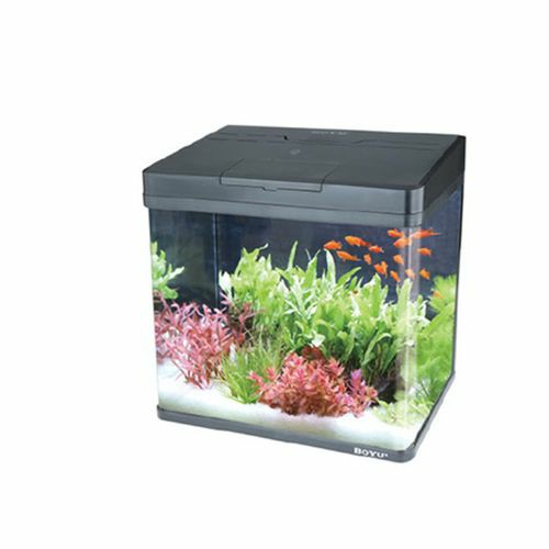 Ms-320 All In One Aquarium Fish Tank 21L Black Fish