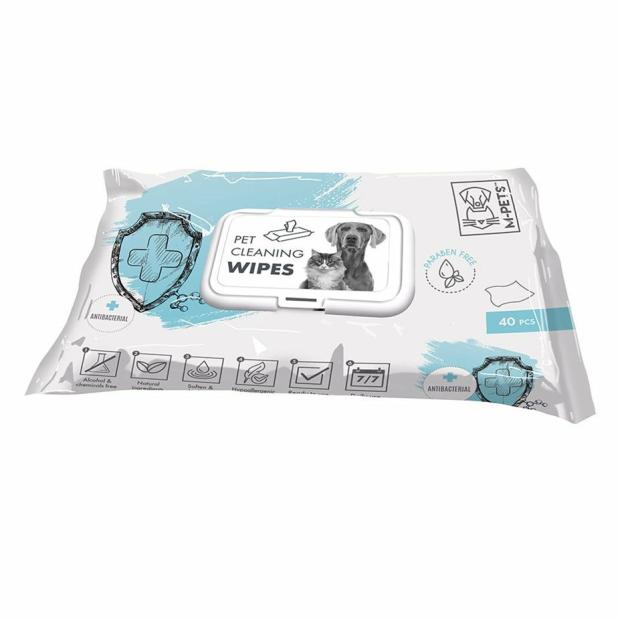 Pet Cleaning Wipes 15 X 20 Cm – 40 Pcs Dogs