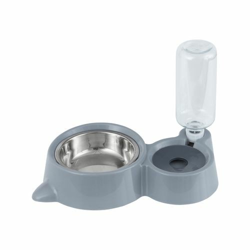 Pet Water Dispenser And Food Bowl Cats