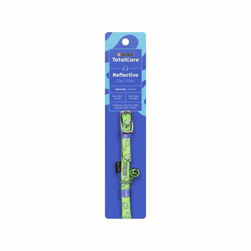 Reflective Cat Collar – Green Cats