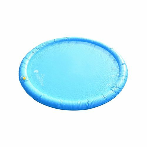 Round Pet Pool With Sprinkler Blue – Medium Dogs