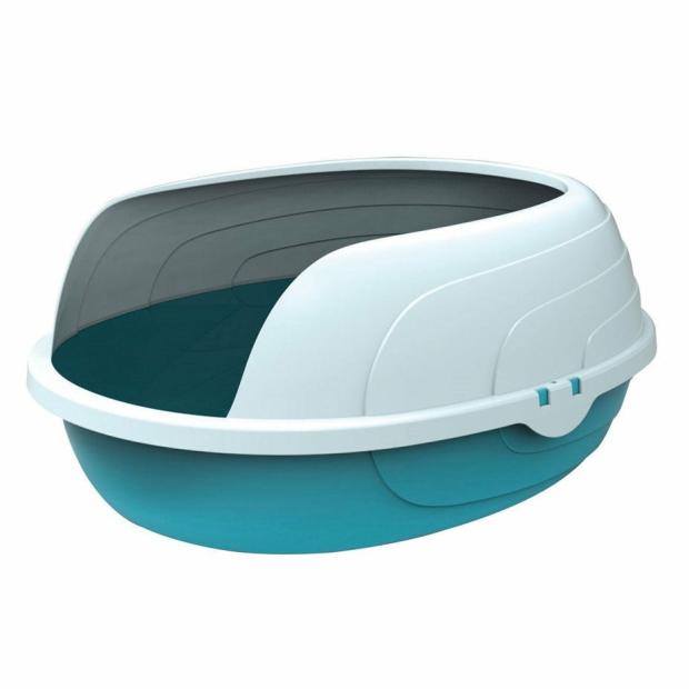 Sherbin Cat Litter Tray With Rim Cats