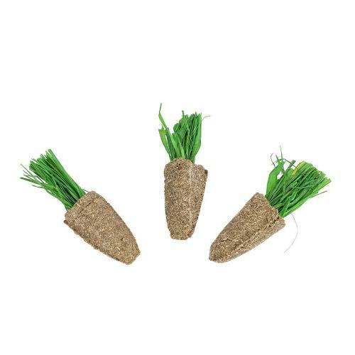 Small Pet Edible Alfalfa Carrots – 3 Pack Small Pets