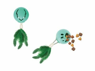 Tampo Cat Toy – Leaf With Treat Dispenser Cats