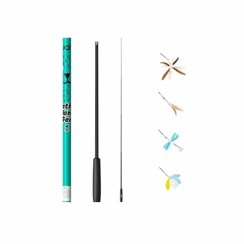 Telescopic Teaser Wand Pet Cat/Kitten Play Toy Cats