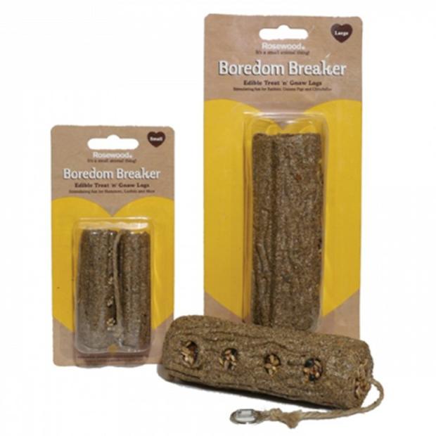 Treat ‘N’ Gnaw Log Small Pets