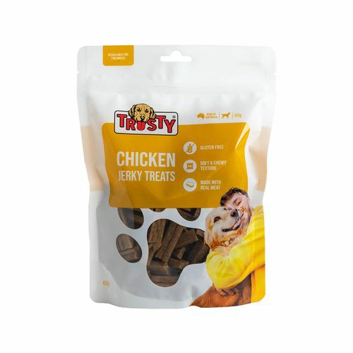 Trusty 400G Chicken Jerky Dog Treat Dogs