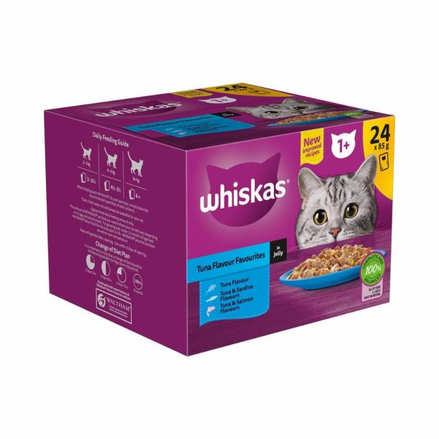 Tuna Flavour Favourites In Jelly 85G X24 Pack Cats