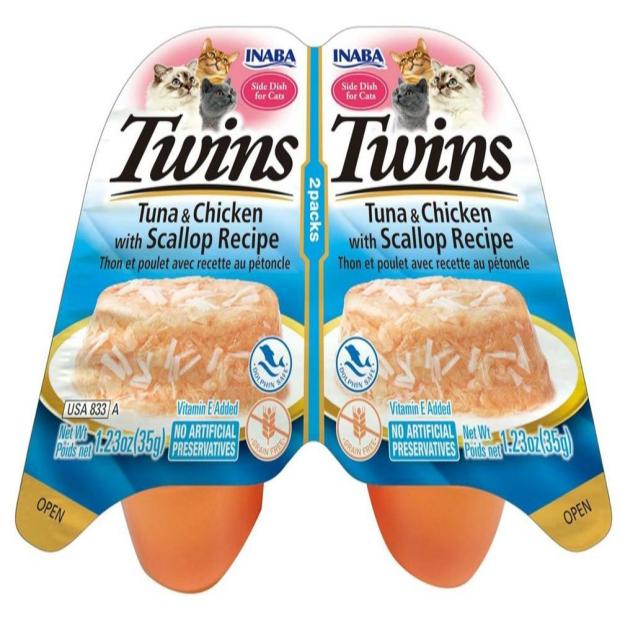 Twins Tuna & Chicken With Scallop Recipe Cats