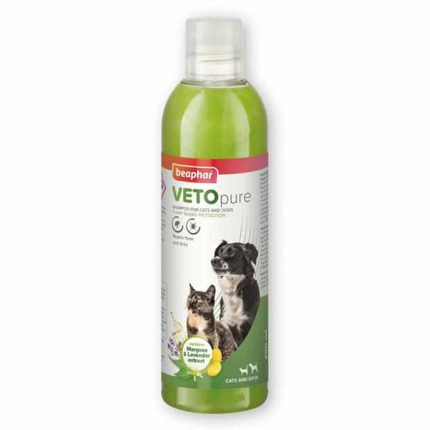 Vetopure Bio Flea & Tick Shampoo Dog/Cat Cats